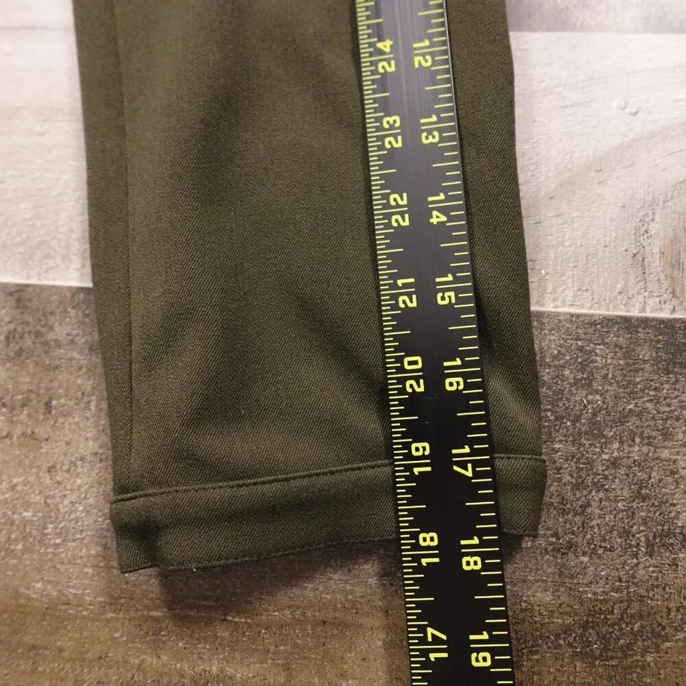Vertigo‎ Petites Paris Blazer Women’s Size Large Olive Green Tailored Jacket